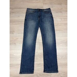 Lucky Brand 223 Straight Mens Blue Jeans 32x32 Medium Wash Stretch 1MQ6300